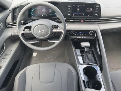 2026 Hyundai Elantra Hybrid Blue
