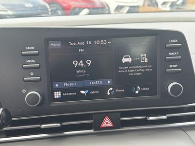 2026 Hyundai Elantra Hybrid Blue