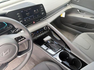 2026 Hyundai Elantra Hybrid Blue