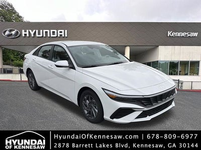 2026 Hyundai Elantra Hybrid Blue