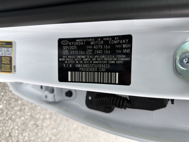 2026 Hyundai Elantra Hybrid Blue