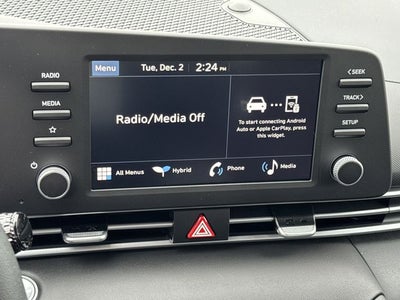 2026 Hyundai Elantra Hybrid Blue