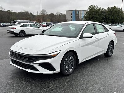 2026 Hyundai Elantra Hybrid Blue