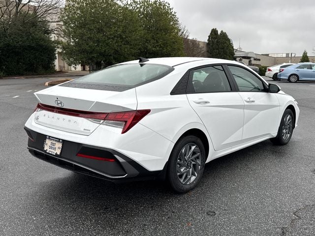 2026 Hyundai Elantra Hybrid Blue