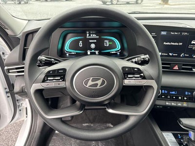 2026 Hyundai Elantra Hybrid Blue