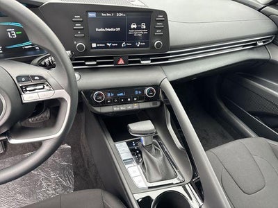 2026 Hyundai Elantra Hybrid Blue