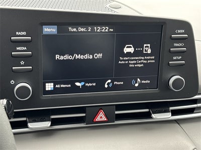 2026 Hyundai Elantra Hybrid Blue