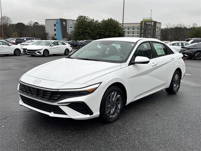 2026 Hyundai Elantra Hybrid Blue