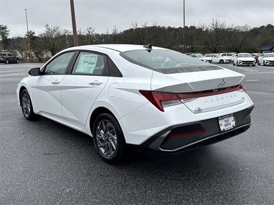 2026 Hyundai Elantra Hybrid Blue