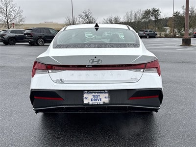 2026 Hyundai Elantra Hybrid Blue