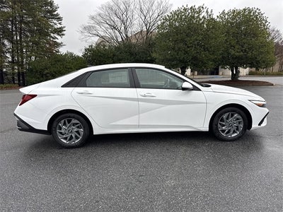 2026 Hyundai Elantra Hybrid Blue