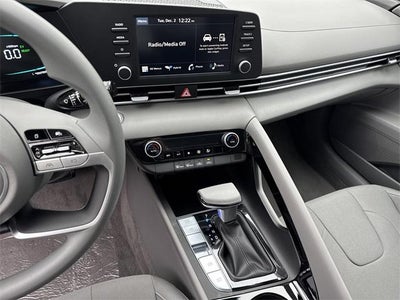 2026 Hyundai Elantra Hybrid Blue