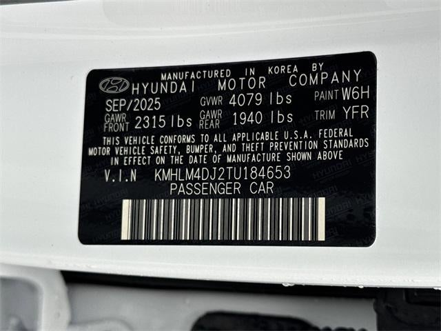 2026 Hyundai Elantra Hybrid Blue