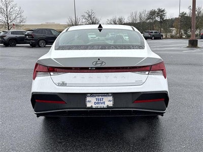 2026 Hyundai Elantra Hybrid Blue