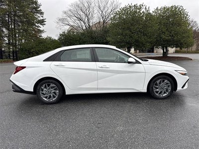 2026 Hyundai Elantra Hybrid Blue