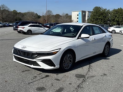 2026 Hyundai Elantra Hybrid Blue