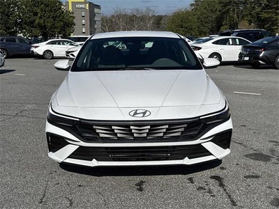 2026 Hyundai Elantra Hybrid Blue