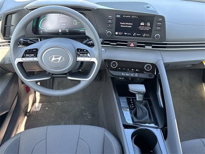 2026 Hyundai Elantra Hybrid Blue