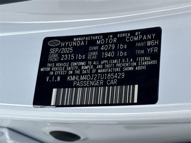 2026 Hyundai Elantra Hybrid Blue