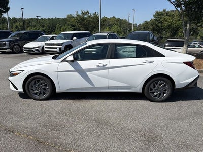 2026 Hyundai Elantra Hybrid Blue