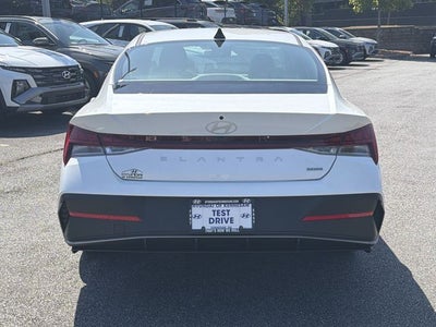 2026 Hyundai Elantra Hybrid Blue
