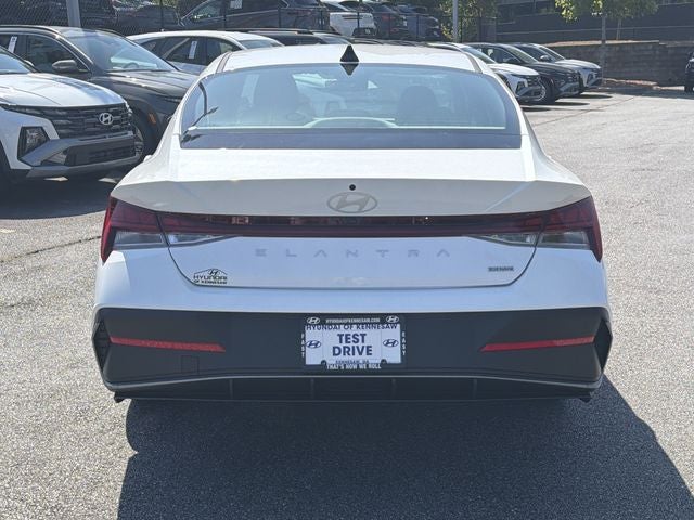 2026 Hyundai Elantra Hybrid Blue