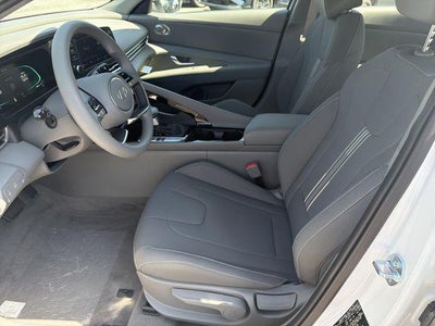 2026 Hyundai Elantra Hybrid Blue
