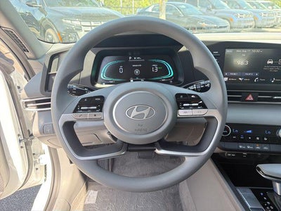 2026 Hyundai Elantra Hybrid Blue