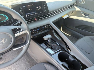 2026 Hyundai Elantra Hybrid Blue