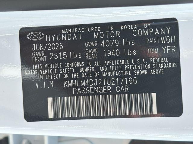 2026 Hyundai Elantra Hybrid Blue
