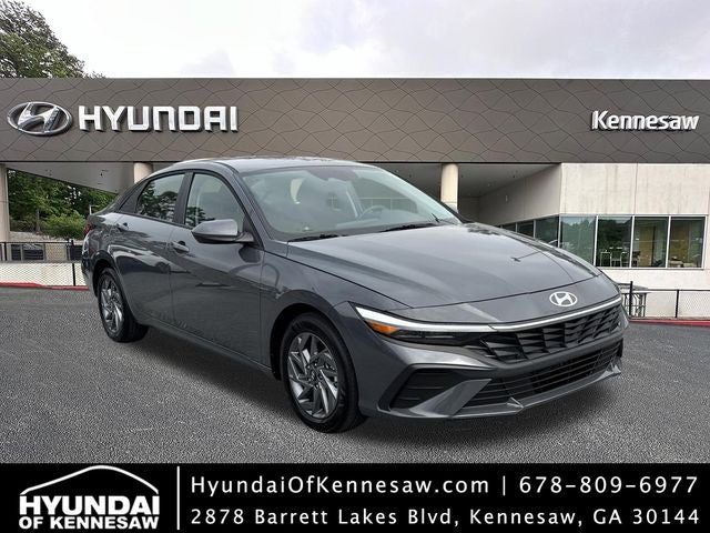 2025 Hyundai Elantra Hybrid Blue