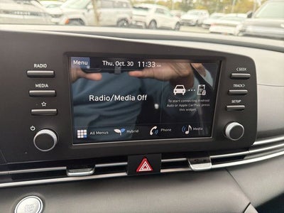 2026 Hyundai Elantra Hybrid Blue