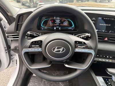 2026 Hyundai Elantra Hybrid Blue
