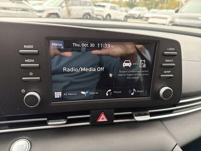 2026 Hyundai Elantra Hybrid Blue