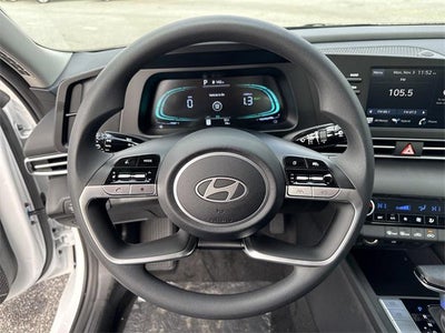 2026 Hyundai Elantra Hybrid Blue