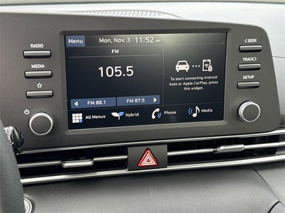 2026 Hyundai Elantra Hybrid Blue