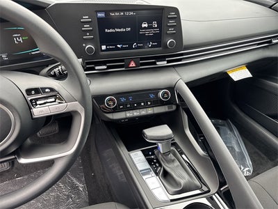 2026 Hyundai Elantra Hybrid Blue