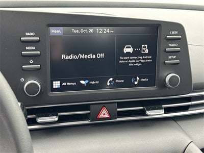 2026 Hyundai Elantra Hybrid Blue