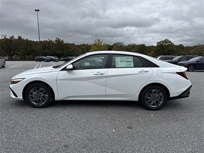 2026 Hyundai Elantra Hybrid Blue