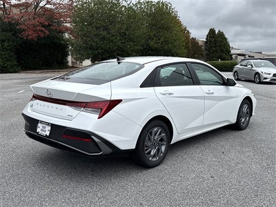 2026 Hyundai Elantra Hybrid Blue