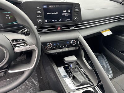 2026 Hyundai Elantra Hybrid Blue