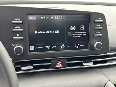 2026 Hyundai Elantra Hybrid Blue