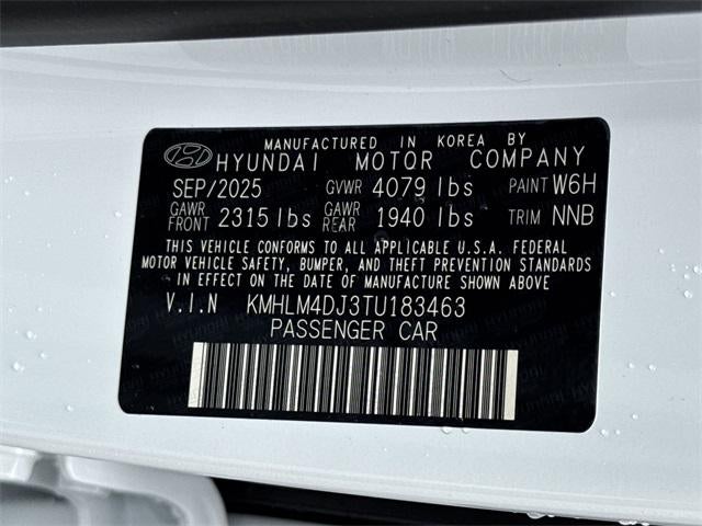 2026 Hyundai Elantra Hybrid Blue