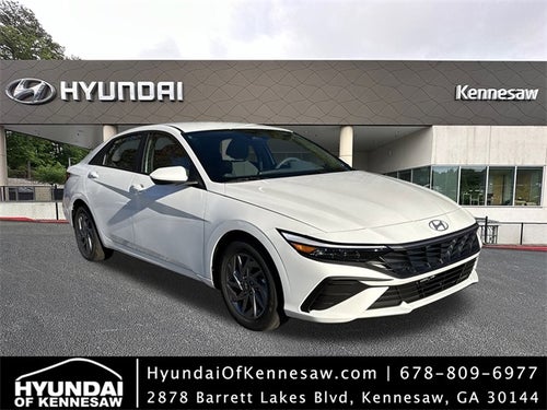 2026 Hyundai Elantra Hybrid Blue