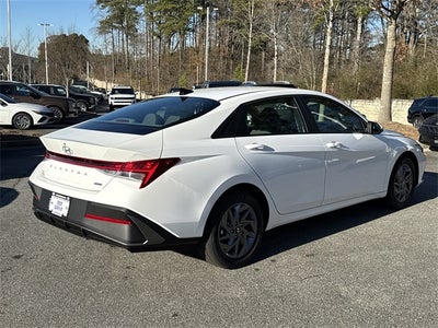 2026 Hyundai Elantra Hybrid Blue