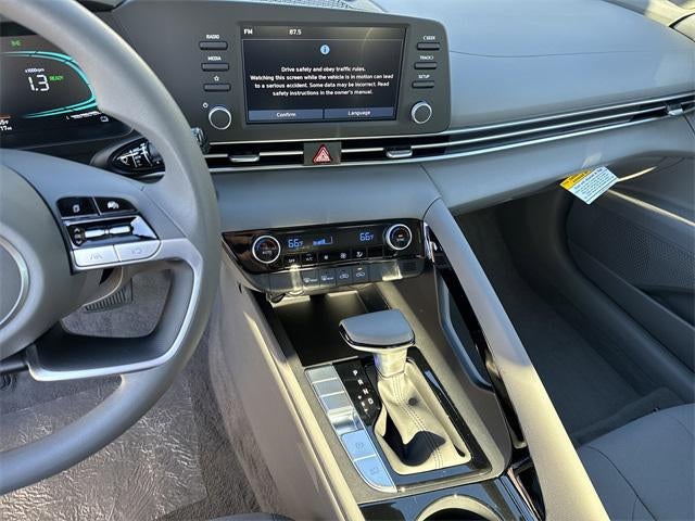 2026 Hyundai Elantra Hybrid Blue