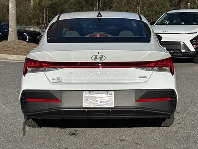 2026 Hyundai Elantra Hybrid Blue