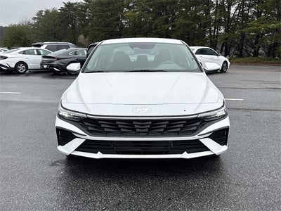 2026 Hyundai Elantra Hybrid Blue