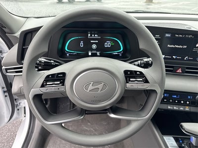 2026 Hyundai Elantra Hybrid Blue
