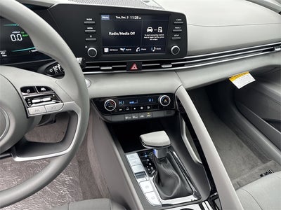 2026 Hyundai Elantra Hybrid Blue